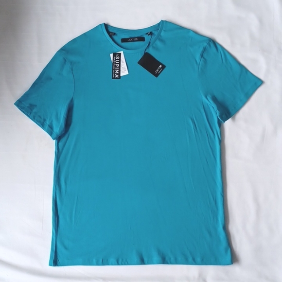 Joe's Jeans Turquoise Cotton Tee NEW- Sz. Med - Picture 9 of 9